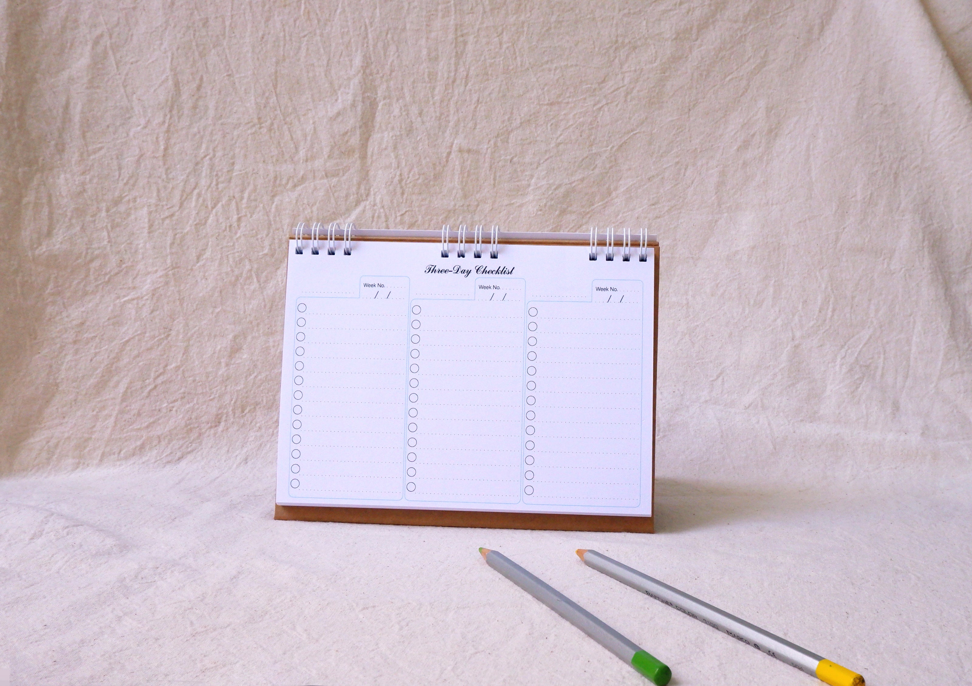 Classic 3-Day Checklist