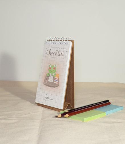 To-do-list with Green Frog Illustration