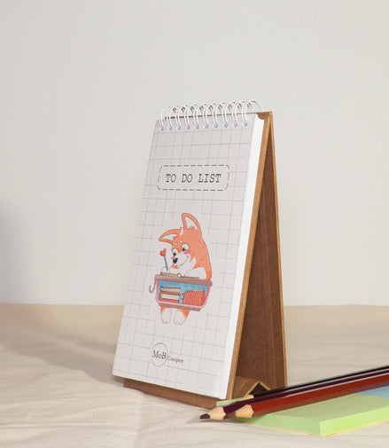 To-do-list with Corgi Illustration