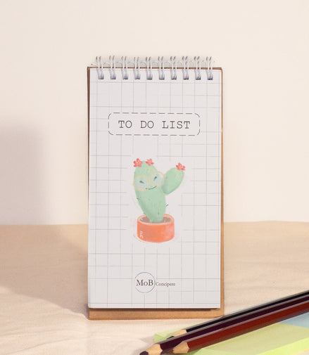 To-do-list with Cactus Illustration