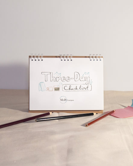 3-Day Checklist/Agenda Classic