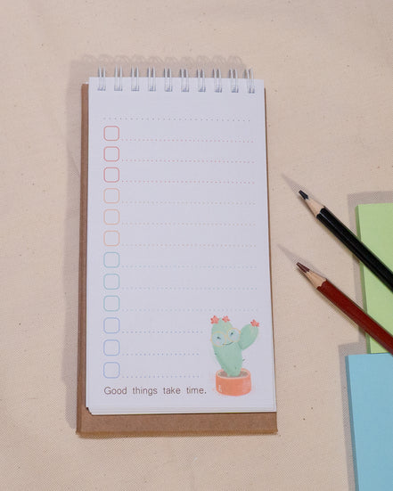 To-do-list with Cactus Illustration