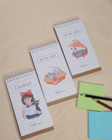 To-do-list with Corgi Illustration